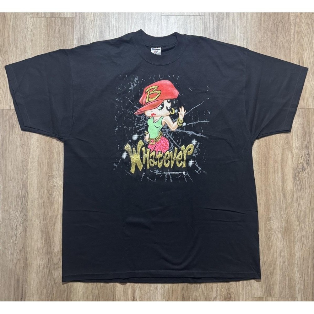 Vintage 2007 Betty Boop Whatever T‎ Shirt Size 2XL